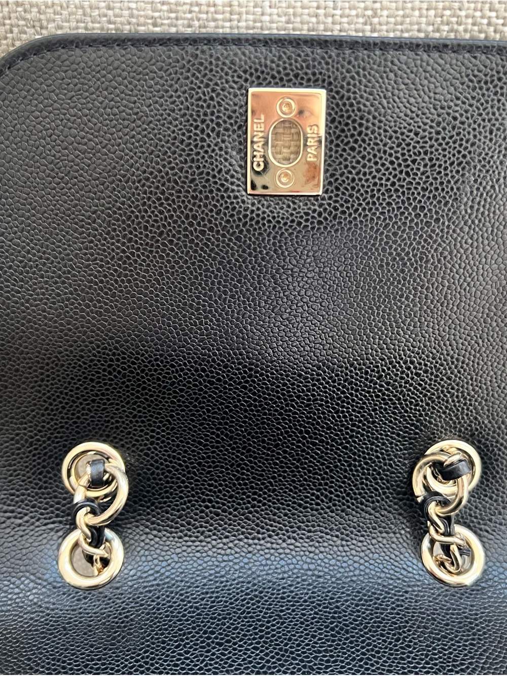 CHANEL Caviar Quilted Business Affinity Backpack Black with Receipt - Picture 11 of 16